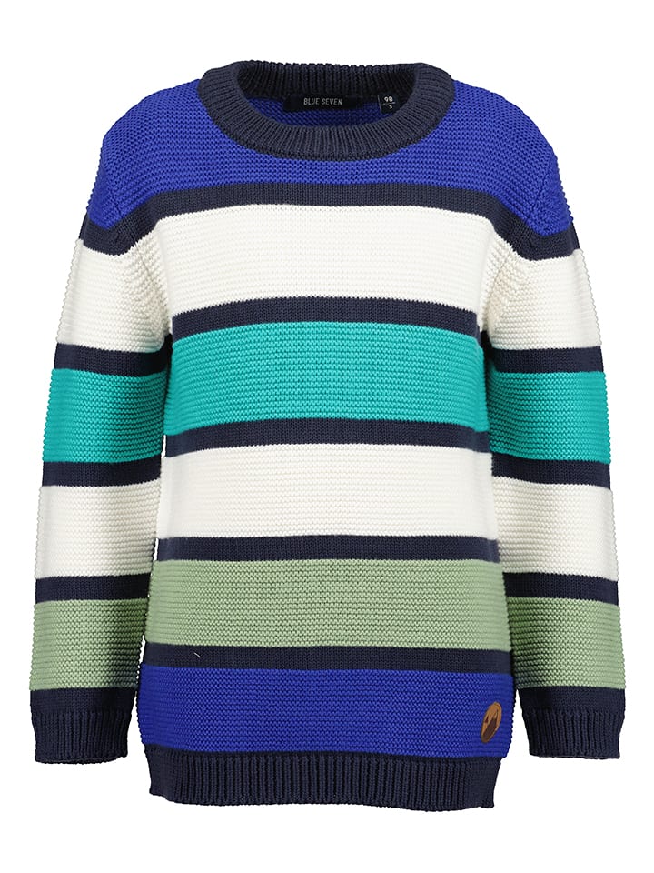 Blue Seven Pullover in Bunt - 104