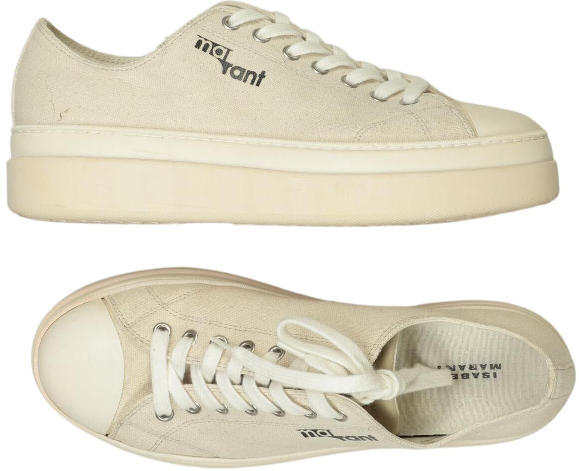 Isabel Marant Damen Sneaker, Cremeweiß, Gr. EU 41, Leder - Second Hand