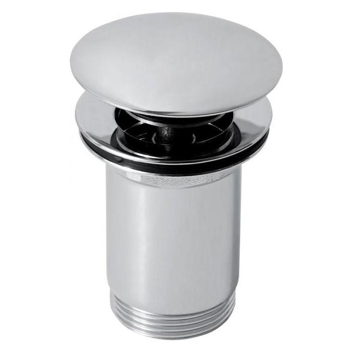 KFA Click-clack automatic plug 5/4 inch, large chrome (660-254-00) (1 1/4") (660-254-00)