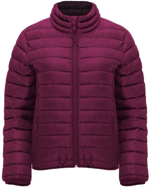 Veste matelassée femme personnalisable imperméable Finland Woman L ROJO CIRUELA