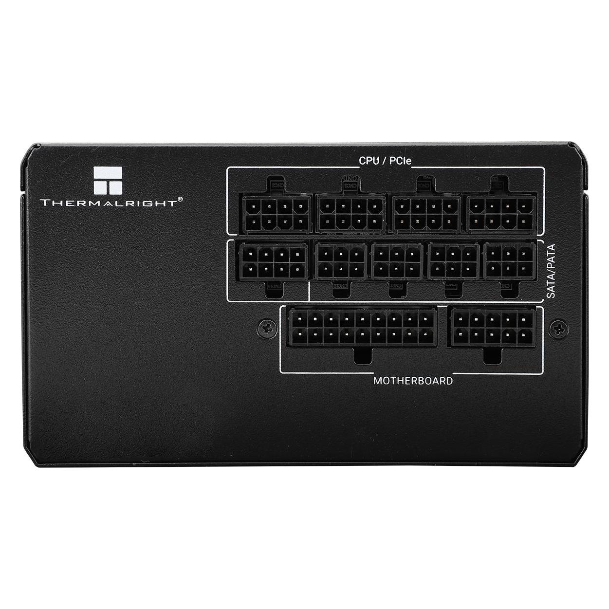 Thermalright TG (Modular) schwarz - Netzteile - 650 Watt - 120 mm - 80 Plus Gold zertifiziert (650 W) (814256016032)