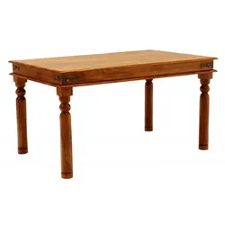 Esstisch Jali 140x90 aus indischem Sheesham-Massivholz