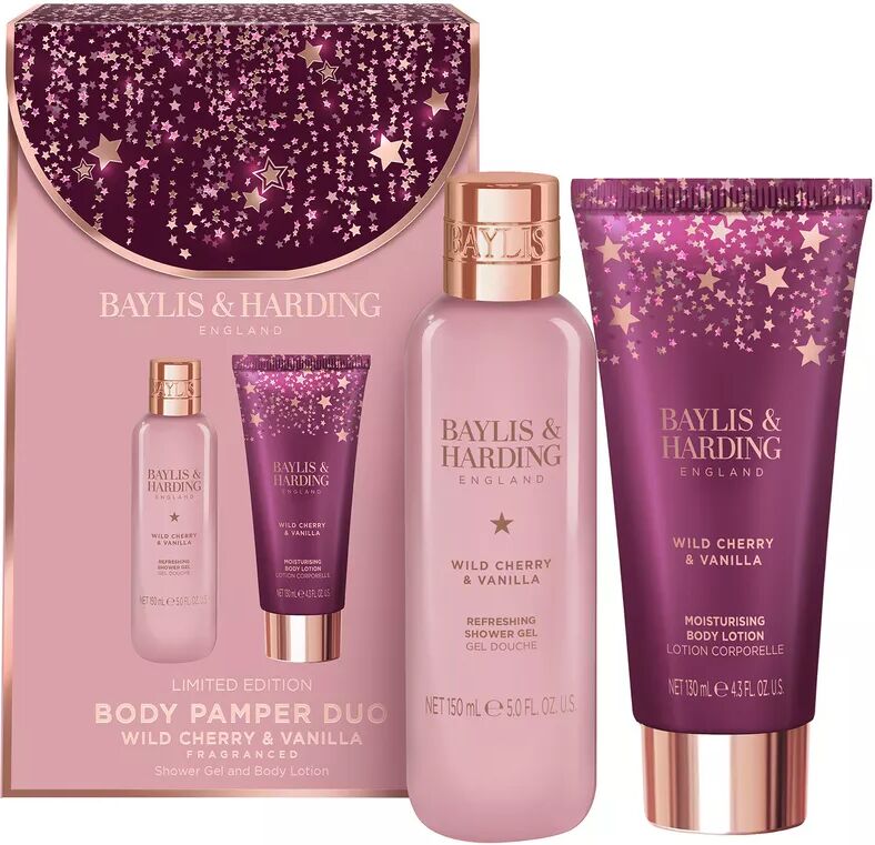 BAYLIS & HARDING - Wild Cherry & Vanilla Duo Geschenkset, Set