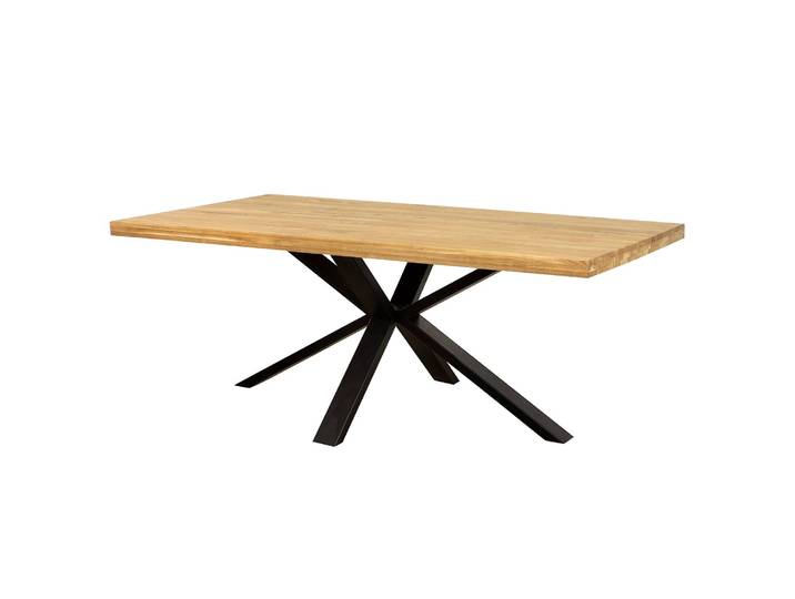 Esstisch Arcon 100 x 240cm Braun/Eiche/Schwarz
