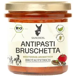 Sanchon Brotaufstrich Antipasti Bruschetta bio