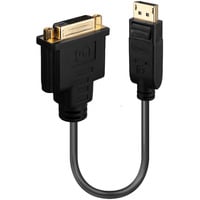 DisplayPort 1.2 auf DVI-D Basis-Adapter schwarz