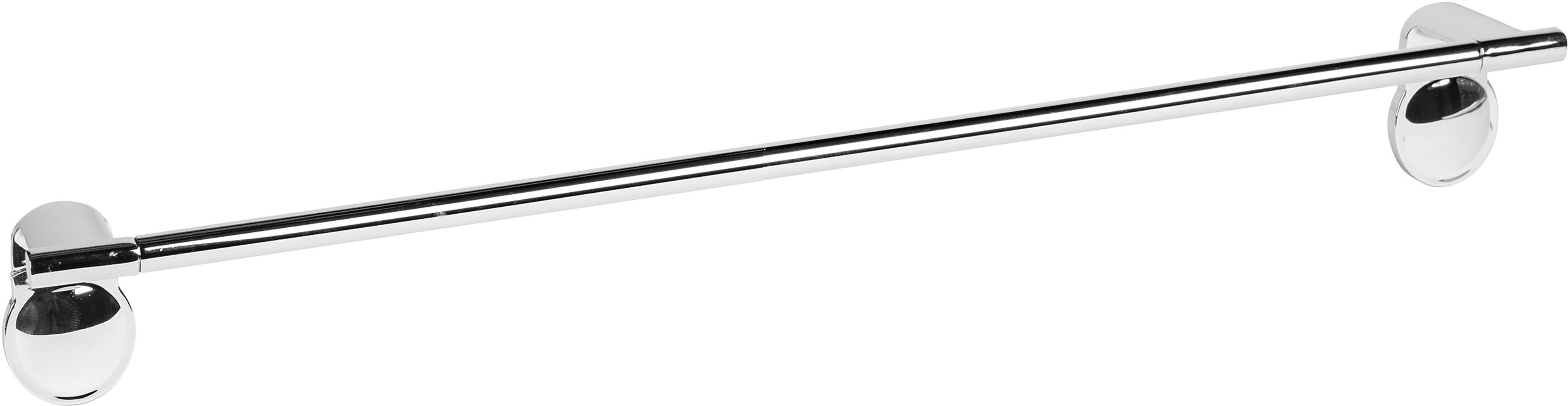 Tecnomat BARRA PORTASALVIETTE SERIE LUNA IN ZINCO CROMATO FISSAGGIO A MURO 45 cm