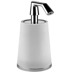 Gessi CONO Seifenspender Standversion, 45437299, Farbe: Schwarz XL