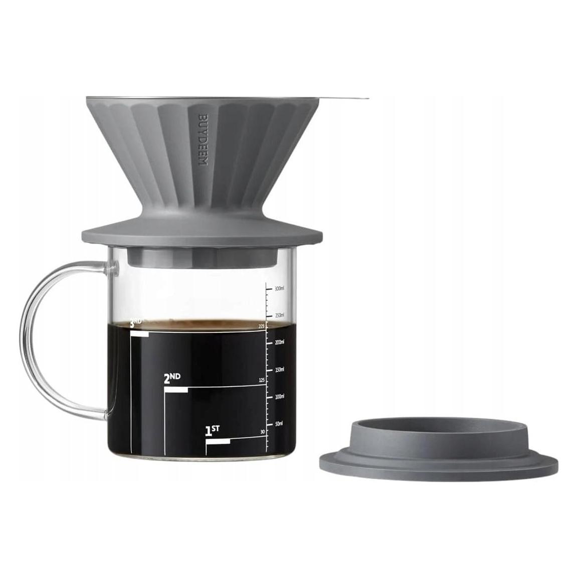 Buydeem Another product Coffee filter, model CD1024, color Ink Grey (0.35 l) (CD1024-IG)