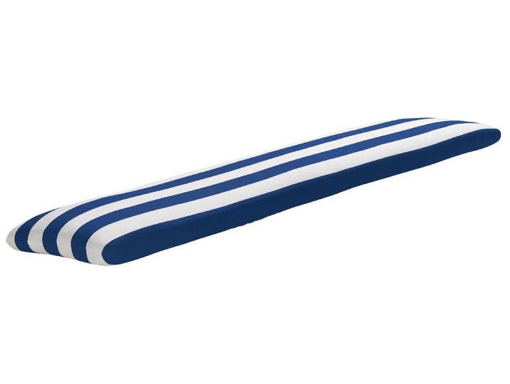 Auflage für Bänkchen Genziana, Blau-Weiss
