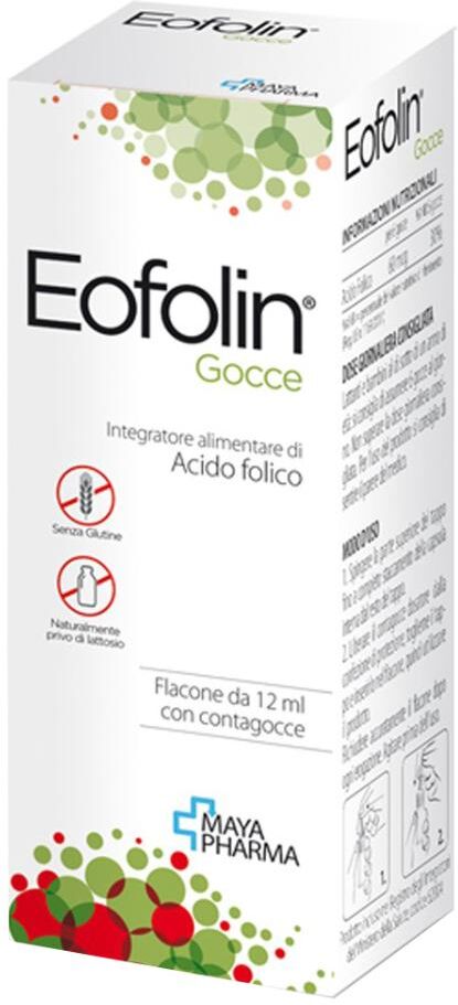 MAYA PHARMA Srl Eofolin Gocce, 12 ml
