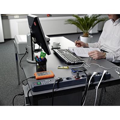 Brennenstuhl ÜSS Secure-Tec Automatik 8-fach, Master/Slave, 3 m