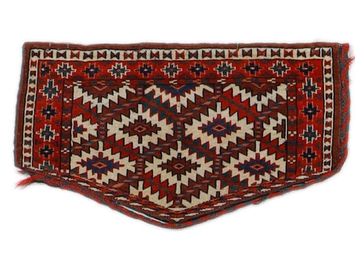 Russia Teppich 41x74 Handgeknüpft Orientteppich Wolle