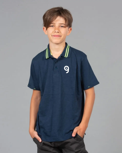 Polo Tenerife Boy bambino 100% cotone fiammato fluo Personalizzate o neutre JRC
