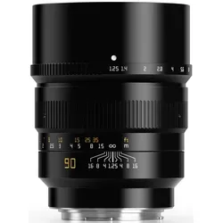 TTARTISAN 90mm 1:1.25 Sony E-Mount (E/FE) schwarz (Manual Focus) (mit Zugabe)