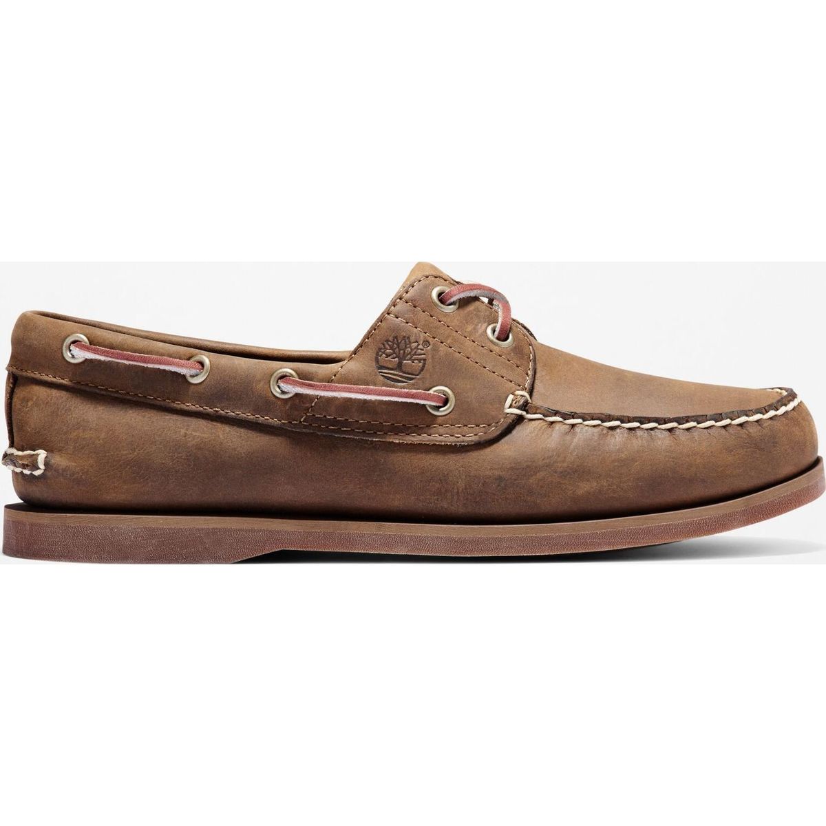 Timberland Mens Boat Shoe brown 6 Wide Fit TB01001R2141-6-Wide Fit