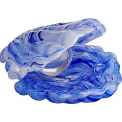 Skulptur Mother of Pearl, blau