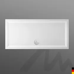 Mauersberger Duschwanne „lupina“ 1700 × 800 mm in Weiß