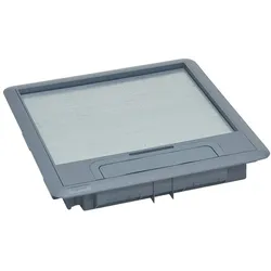 Legrand 088002 Deckel für Gerätebox mit Teppichrand, 16/24 Module, Kunststoff