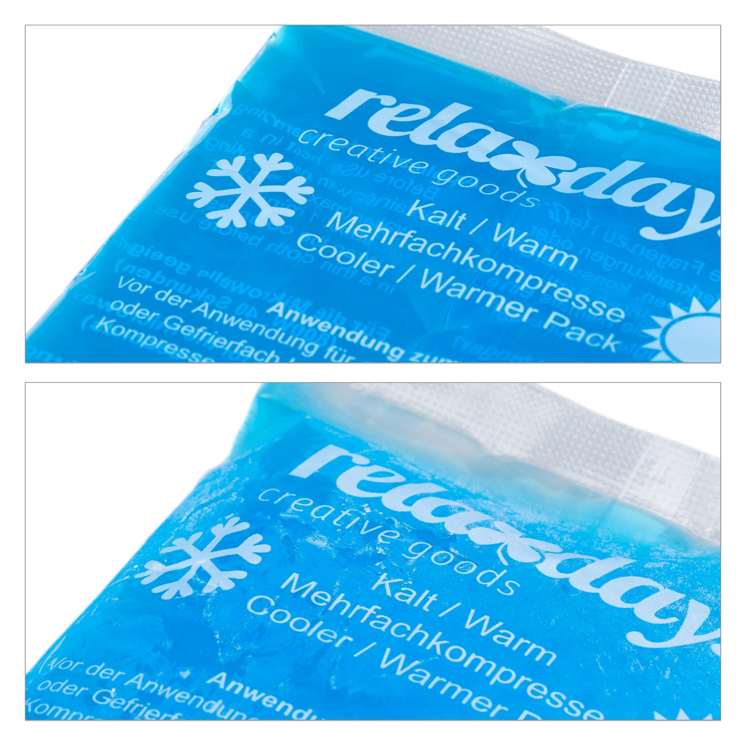 Relaxdays 8x Kühlpad (8x, 100 g) (4052025452551)