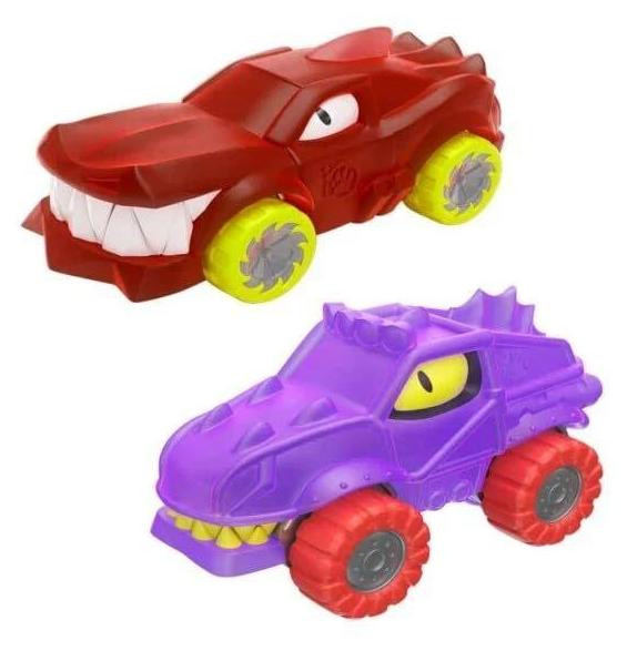 Goo Jit Zu Goo Mobiles - Kleurrijke set avontuurlijke autootjes voor kinderen
