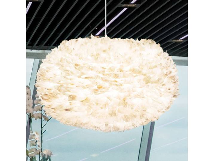 Eos Pendelleuchte X-Large Hell Braun/Weiß - UMAGE - Wohnzimmer - Design - Einflammig