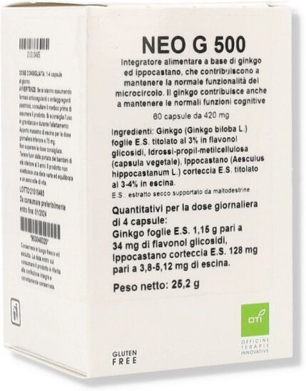 OTI Srl NEO OTI G 500 Comp.60 Cps