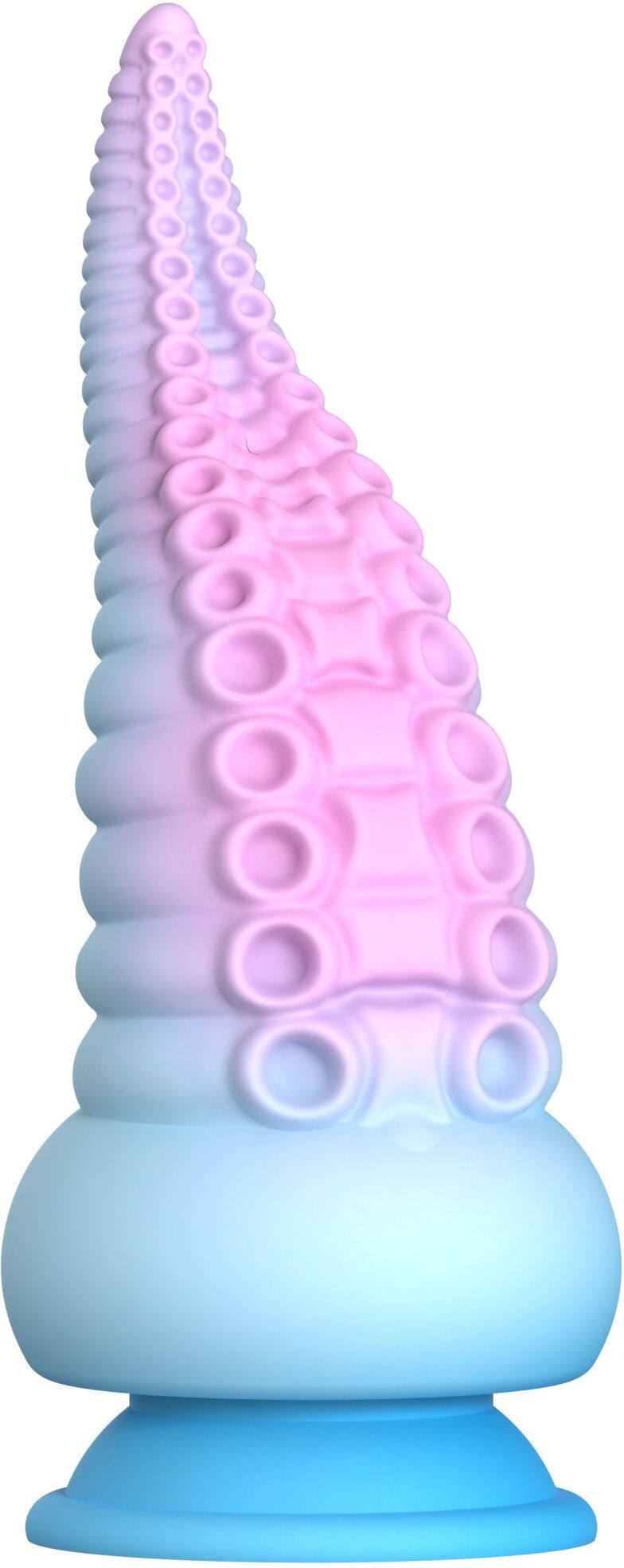 NV TOYS Gode ventouse tentacule Kraken 18 cm rose et bleu - WS-NV033
