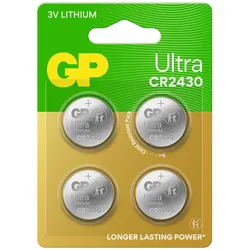CR2430 ULTRA Lithium Knopfzelle 3V, 4er Pack
