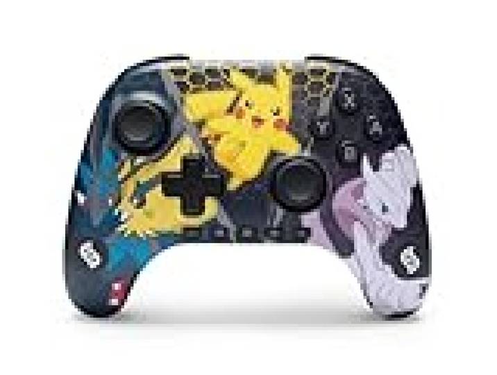 PowerA Manette sans fil Advantage pour Nintendo Switch 2 - Pokémon Méga-Évolutions, sous licence officielle, Effet Hall, boutons programmables, commandes gyroscopiques