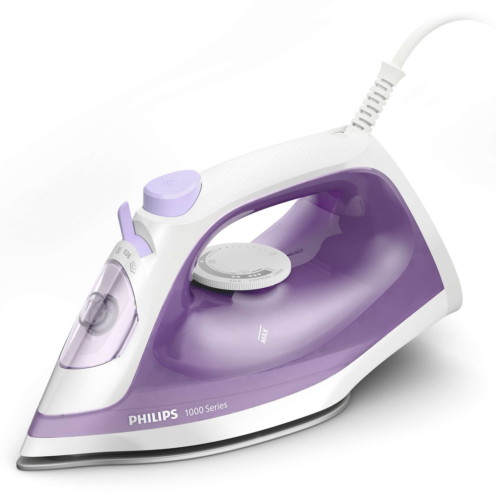 Philips 1000-serie DST1020/30 stoomstrijkijzer met antiaanbaklaag, 0,25 liter