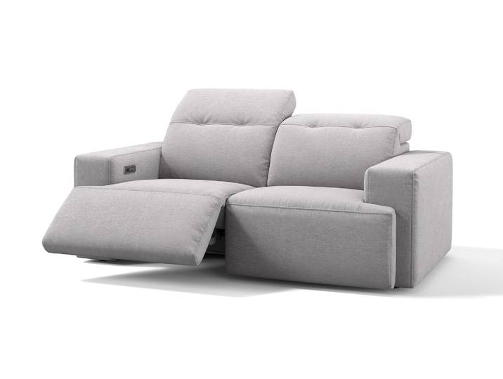 Stoff 2Sitzer SORANO Sofa Sofagarnitur Funktionscouch Relaxsofa