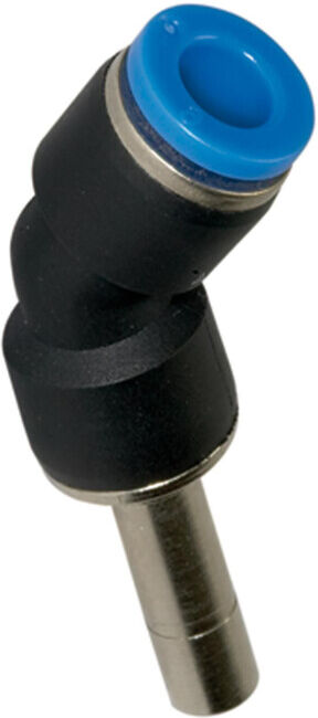 Riegler Raccord rapide 45°, embout 12 mm « Série bleue » Ø tuyau 10 (156.1210)