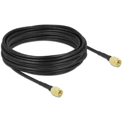 Delock Antennenkabel SMA Stecker zu SMA Stecker LMR/CFD100 10 m low loss (Antennenkabel), Antennenkabel