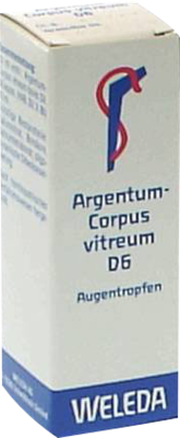 WELEDA AG ARGENTUM CORPUS Vitreum D 6 Augentropfen 10 ml 02640749