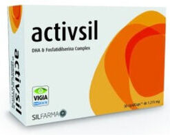 Activsil Suplemento Funcionamento Tecidos Cerebrais 30 cápsulas