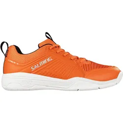Salming, Unisex, Hallenschuhe, Eagle 2 Schuh (42), Schwarz, Orange