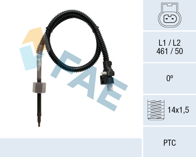 Fae Sensor, Abgastemperatur 68040 Für Mercedes