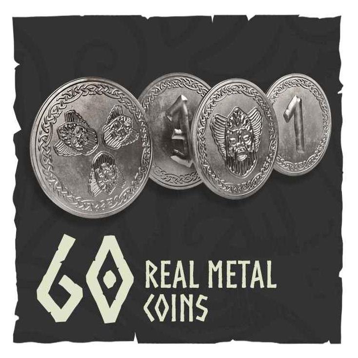 Skellig Games Norsemen Upgrade: Metal Coins (SKE4710B)