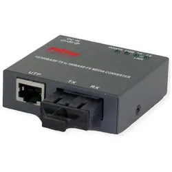 Roline Kompakter Medienkonverter, SC 10/100TX auf 100FX, Data Converter