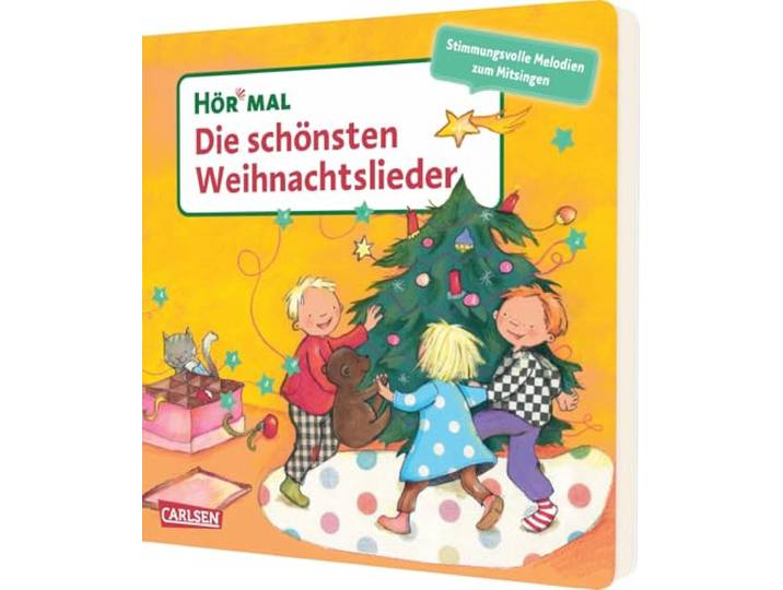 Hör mal (Soundbuch): Die schönsten Weihnachtslieder: Zum Hören, Schauen und Mitsingen ab 2 Jahren - sechs bekannte Weihnachtslieder mit Melodie, Text und Noten