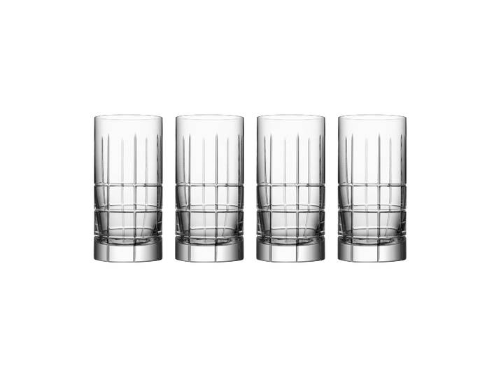 Orrefors Street highball Glas 45 cl 4er Pack Klar