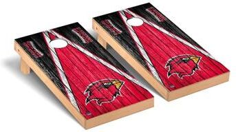 Skip's Garage Lamar Triangle Cornhole Board Set