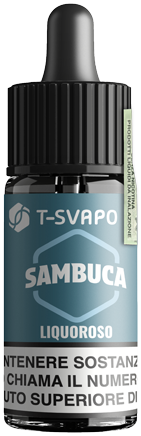 T-Svapo Sambuca Aroma Concentrato 10ml Liquore Anice