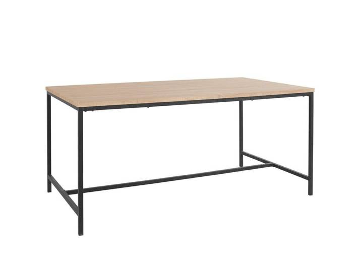 Kavi - Table à Manger 180 Cm Chêne Noir
