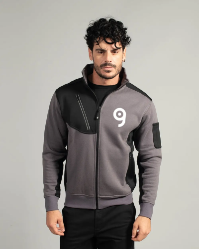 Felpa Niagara Unisex Collo Lupetto Zip Personalizzate o neutre JRC