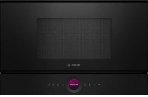 Bosch Série 8 Micro-ondes intégrable Noir BFR7221B1