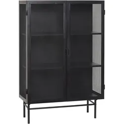 Hübsch, Vitrine + Buffetschrank, Izan (100 x 45 x 150 cm)