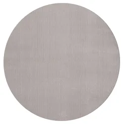 Fellteppich Loft Sandfarben Ø ca. 120cm