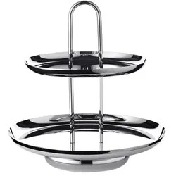 EDZARD Etagere Apus, 2-stöckig H 28 cm